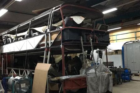 Neoplan Jumbocruiser 1976 Hallo Reisen Restaurierung