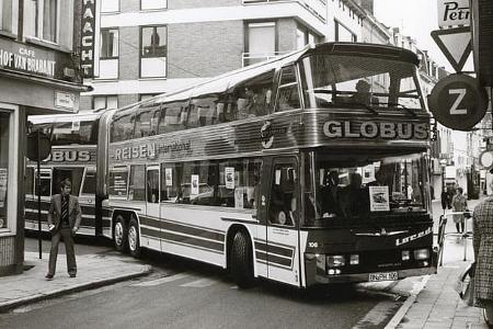 Neoplan Jumbocruiser 1975 Pressevorstellung Kortrijk