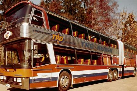Neoplan Jumbocruiser 1976 Auslieferung TRD Reisen