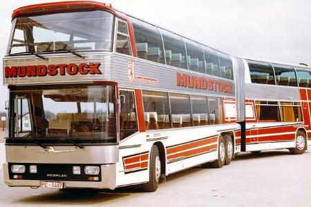 Neoplan Jumbocruiser 1977 Auslieferung Mundstock