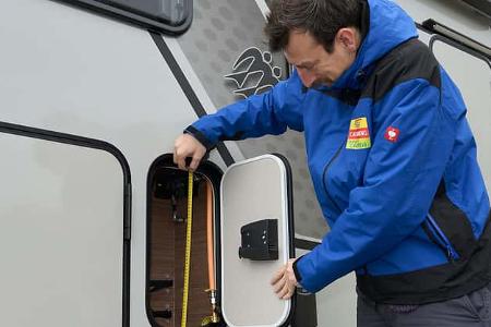 f Knaus Tourer Van 500 MQ Gaskasten