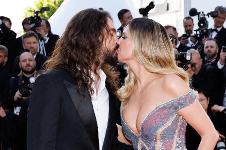Heidi Klum und Tom Kaulitz knutschen in Cannes für die Fotografen