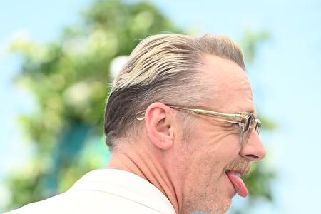 ...Simon Pegg alias Benji prächtig beim Shooting amüsierte.