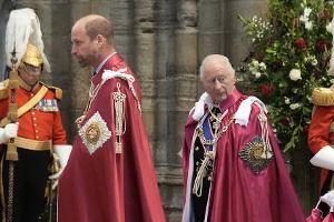 König Charles und Prinz William: Seltener Auftritt zu zweit