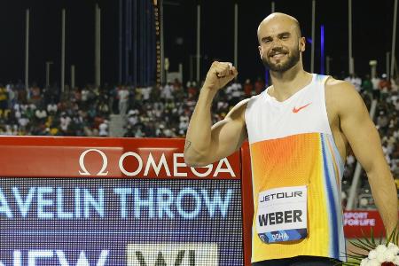 91-Meter-Mann Weber: 