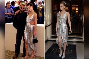Bella Hadid trägt ikonisches Dior-Kleid von 1997