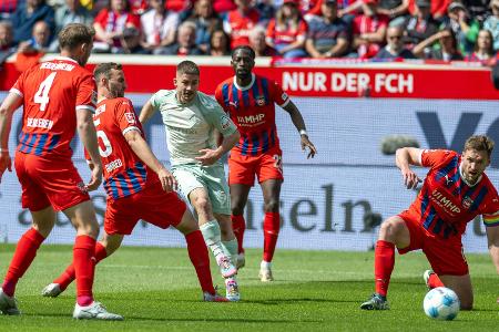 Von Werder ausgekontert: Heidenheim muss in die Relegation