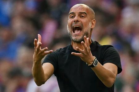 Guardiola außer sich: 