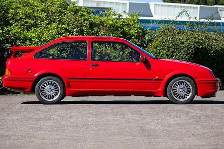 Ford Sierra RS Cosworth Ferrari-Rot Auktion Versteigerung