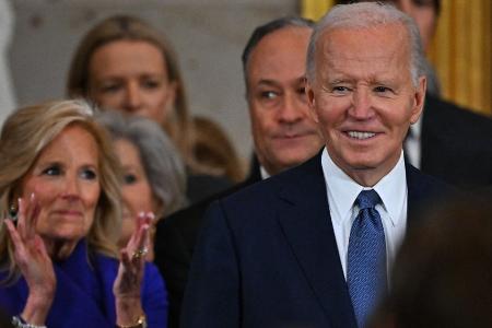 Krebskranker Joe Biden bedankt sich für 