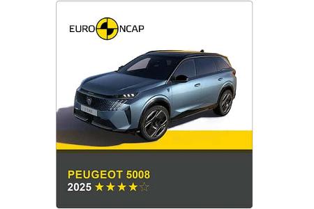 EuroNCAP Crashtest 5/2025 Peugeot 5008