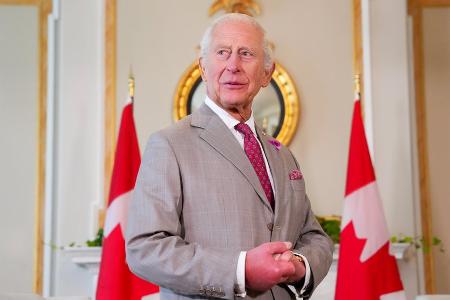 Charles III. erstmals als König in Kanada