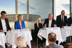 Berlins Olympia-Plan: Beachvolleyball am Brandenburger Tor