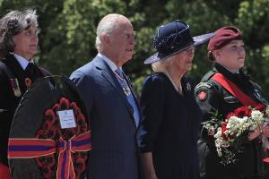 König Charles und Königin Camilla verabschieden sich von Kanada