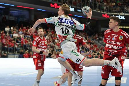 Handball: Magdeburg vorübergehend Tabellenführer