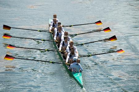 Ruder-EM: Deutschland-Achter greift nach Medaille