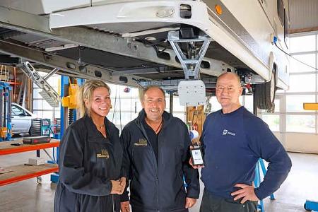 Caravan auflasten Gewicht f