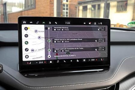 Skoda Elroq 85 Sportline, Infotainment