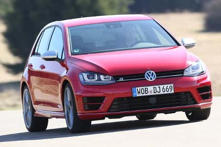 VW Golf R, Frontansicht