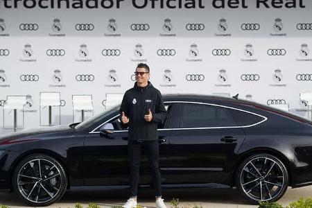 Audi - Fahrzeugübergabe - Cristiano Ronaldo - Real Madrid