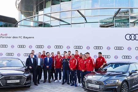 Audi - Auslieferung - FC Bayern München