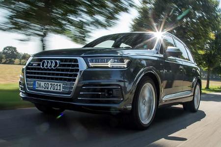 Audi SQ7 4.0 TDI Quattro, Frontansicht