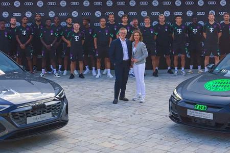 Audi Dienstwagen fŸr Bayern-Spieler