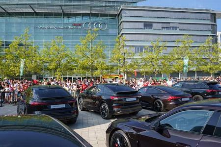 Audi Dienstwagen fŸr Bayern-Spieler
