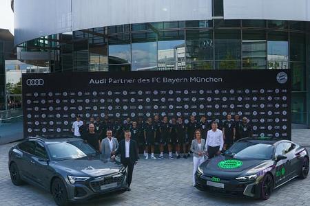 Audi Dienstwagen fŸr Bayern-Spieler