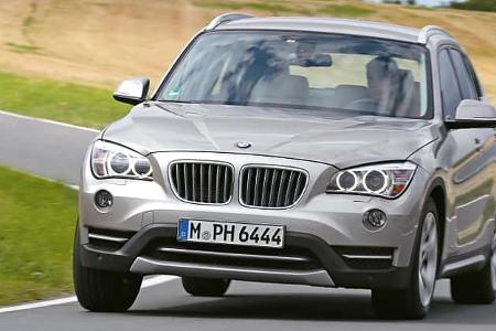 BMW X1 x-Drive 18d, Frontansicht