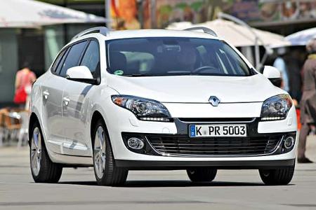 Renault Mégane Grandtour Energy dCi 110, Frontansicht