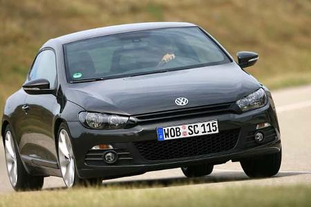 VW Scirocco 1.4 TSI, Frontansicht