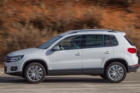 VW Tiguan 2.0 TDI, Seitenansicht