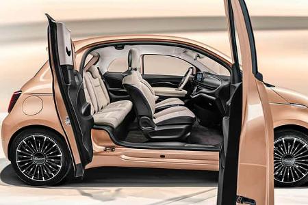 Fiat 500e, exterieur