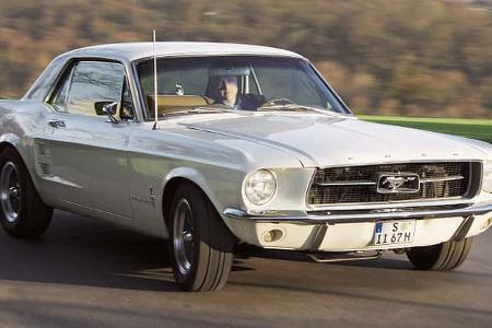 Ford Mustang, Frontansicht
