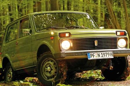 Lada Niva, Frontansicht