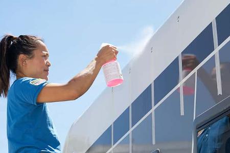 Regenstreifen entfernen