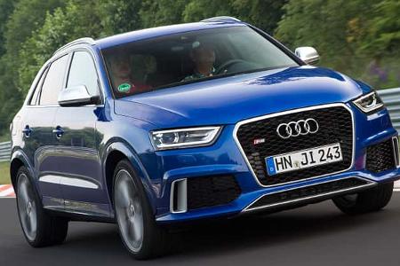 Audi RS Q3, Frontansicht