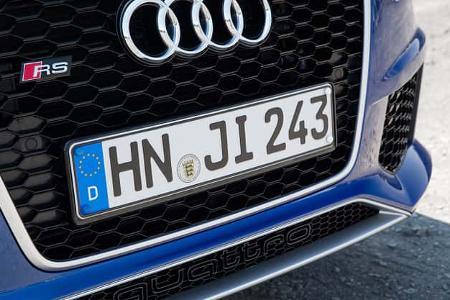 Audi RS Q3, Schnauze