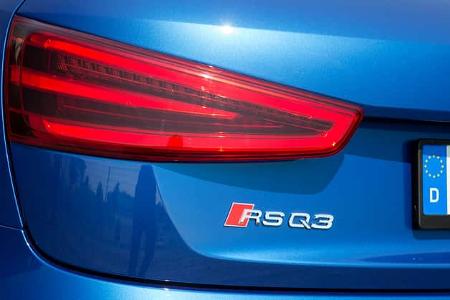 Audi RS Q3, Heckleuchte