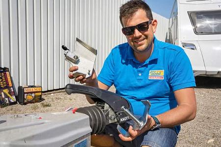 Caravan Deichselschloesser Premium-Modell