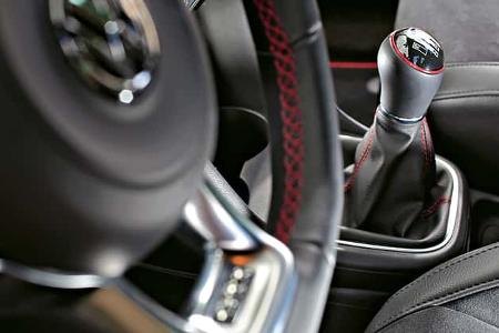 VW Polo GTI, Schalthebel