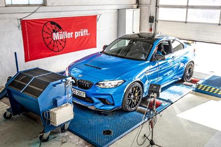 BMW M2 CS, Leistungsmessung