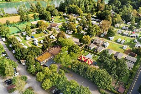 Frauen Fussball EM Campingplatz
