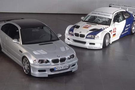 BMW M3 GTR Straßenversion (E46) und BMW M3 GTR (E46)