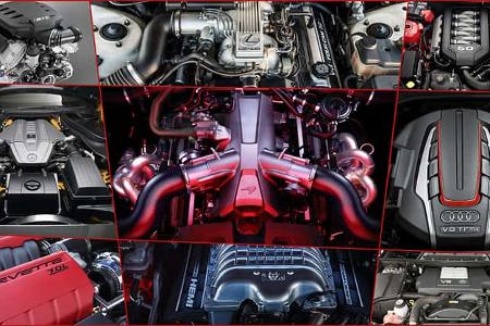 Die besten V8-Motoren