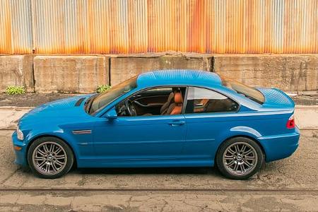 BMW M3 E46 (2004) Coupé Laguna Seca Blau