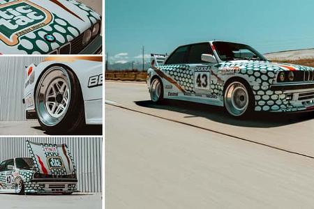 BMW E30 DTM Nachbau Kyza Mush Tic Tac USA M3