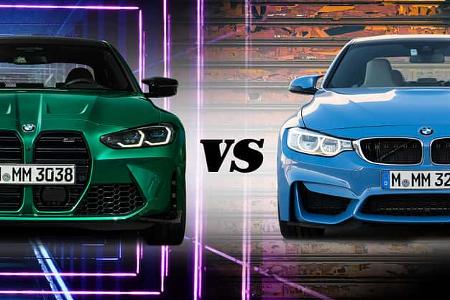 BMW M3 Alt gegen Neu 2020