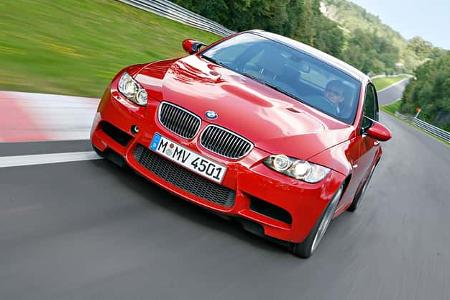 Rundenzeit-Entwicklung Nordschleife, BMW M3 E92